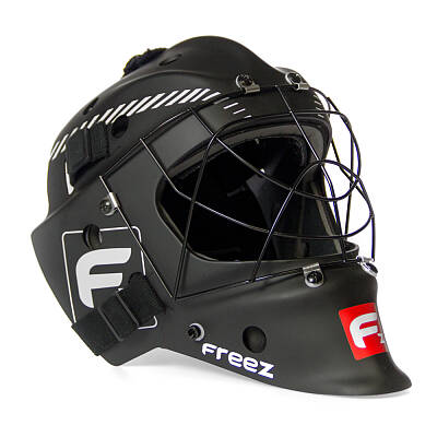 Freez Goalie Helmet Z-280 Black SR Kask bramkarski