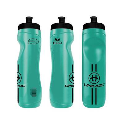 Unihoc butelka Water Bottle ECO turquoise/black 0.9L