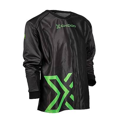 Oxdog koszulka bramkarski Goalie Shirt SR Black/Green padded