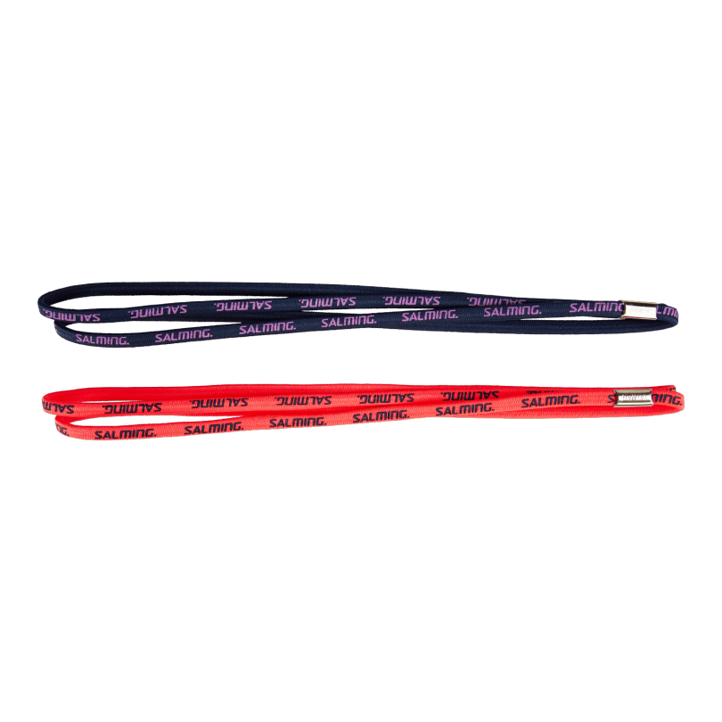 Salming opaska na głowę Twin Hairband 2-pack Coral/Blue