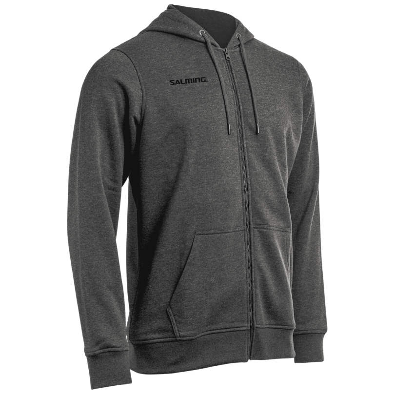 Salming Core 21 Hood JR Grey Melange Bluza