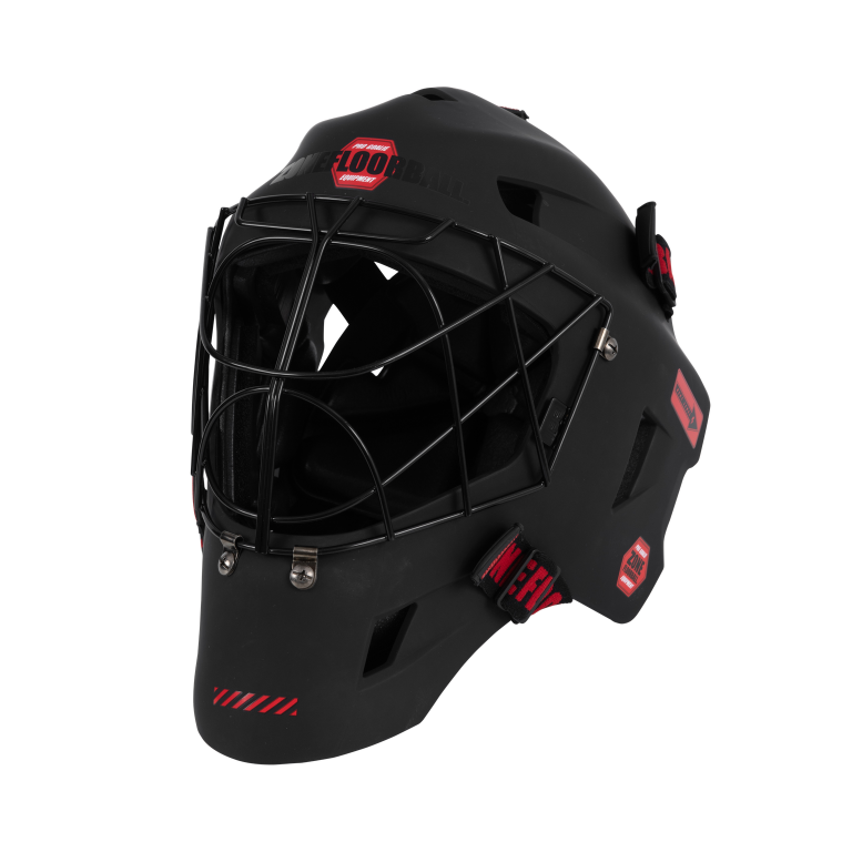 ZONE PRO Cat Eye Cage Black/red maska bramkarska