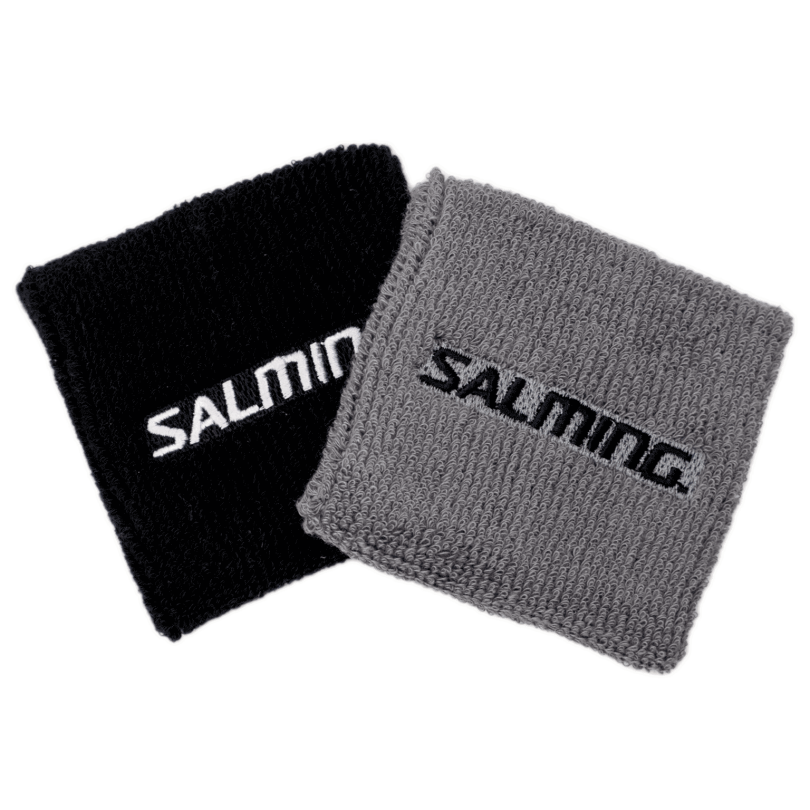 Salming frotka Wristband Short 2-pack Black/Grey