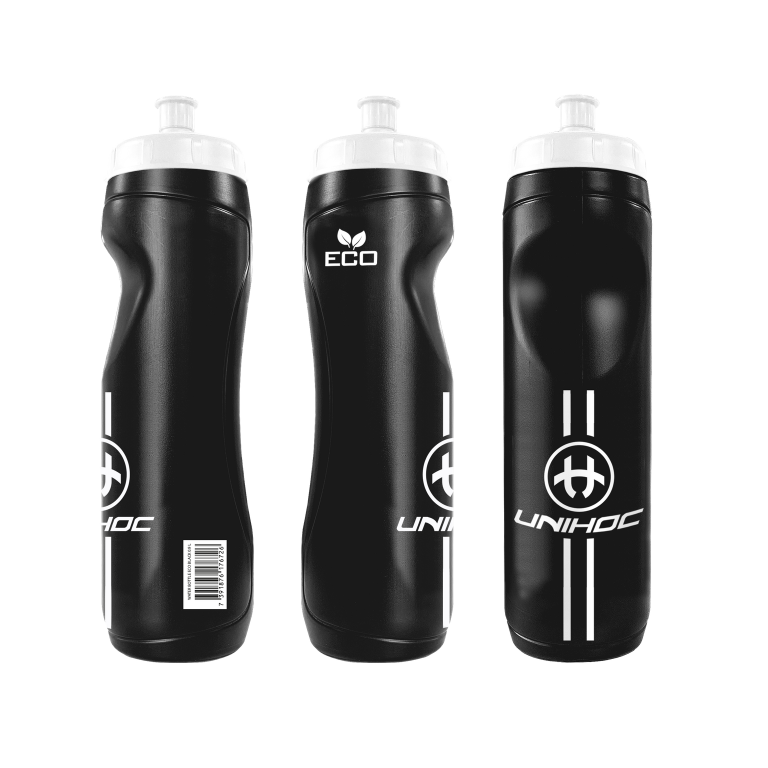 Unihoc butelka Water Bottle ECO Black 0,9L