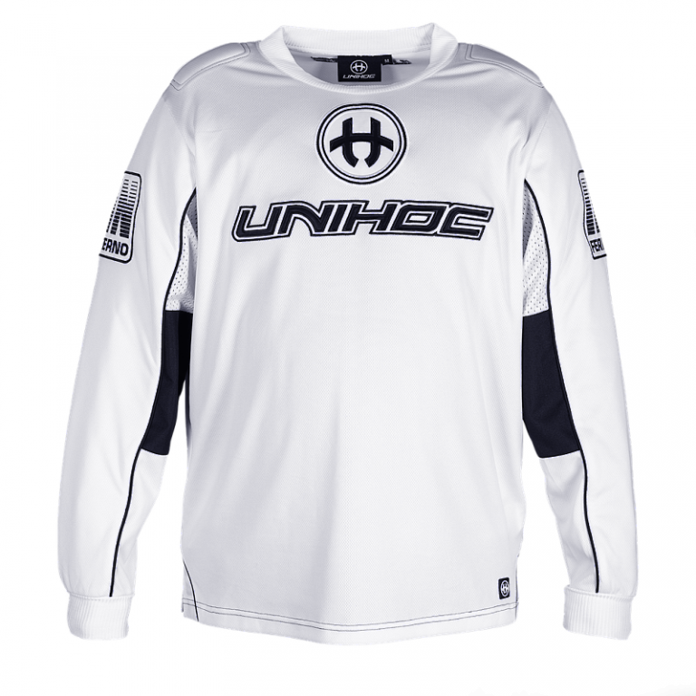 Unihoc bluza bramkarska  Inferno All White SR