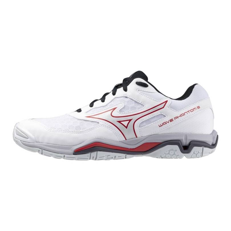 Mizuno Wave Phantom 3 / White/Salsa/Black