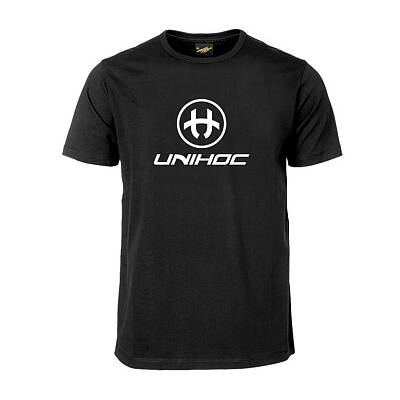 Unihoc T-shirt Storm Black JR