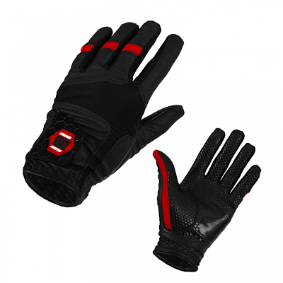 ZONE PRO black/red rękawice bramkarskie