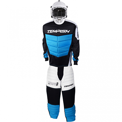 Tempish zestaw bramkarski Mohawk2 Activ JR blue+ kask Hector basic white