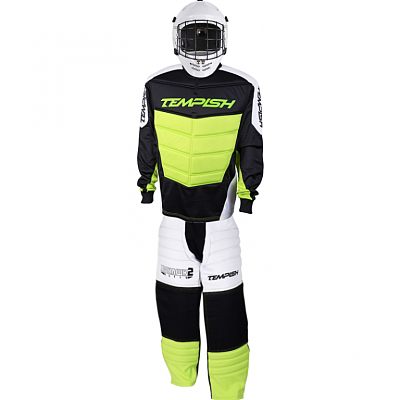 Tempish zestaw bramkarski Mohawk2 Activ JR Green + kask Hector basic white