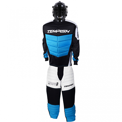 Tempish zestaw bramkarski Mohawk2 Activ JR blue + kask Hector basic black