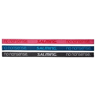 Salming opaska na głowę hairband 3-pack Blue / Mixed