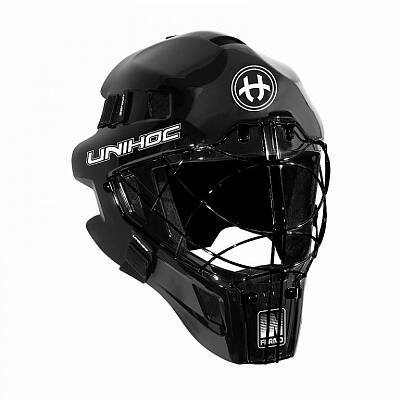 Unihoc Inferno 66 Black maska bramkarza