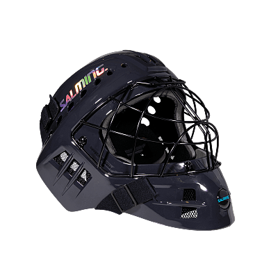 Salming Phoenix Elite Helmet Black Shiny