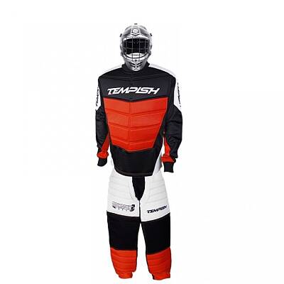 Tempish zestaw bramkarski Mohawk2 Activ SR Red + kask Hector Active white