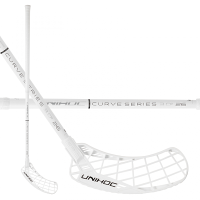 Unihoc Epic curve 3.0° 26 white