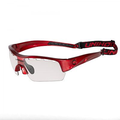 Unihoc okulary Victory Junior Eyewear red/black