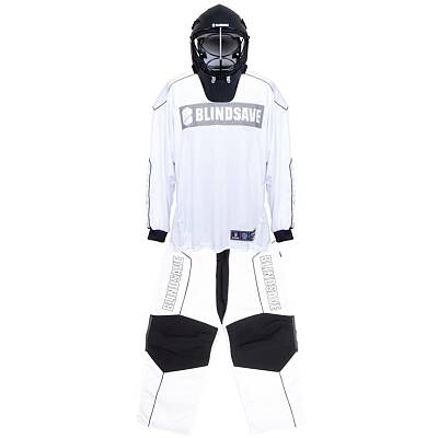 Blindsave zestaw bramkarski  Legacy white + kask Shark black