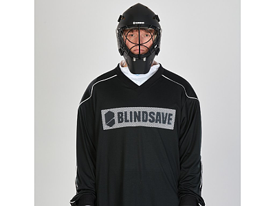 Blindsave Sharky Carbon Black Goalie Mask