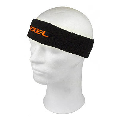 Exel Headband black/neon orange