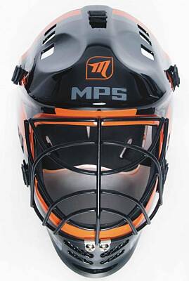 MPS kask PRO Black/Orange helmet