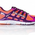 Salming Speed 5 Shoe Women Shocking Orange/Dark Orchid