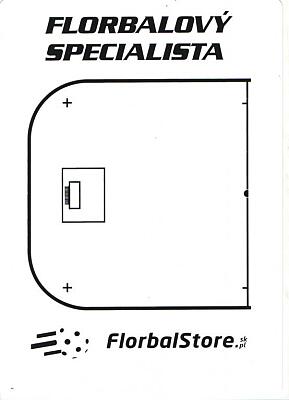 Tablica trenerska Florbalstore A4 dwustronna