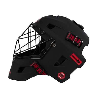 ZONE PRO Cat Eye Cage Black/red maska bramkarska