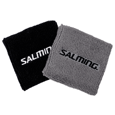 Salming frotka Wristband Short 2-pack Black/Grey