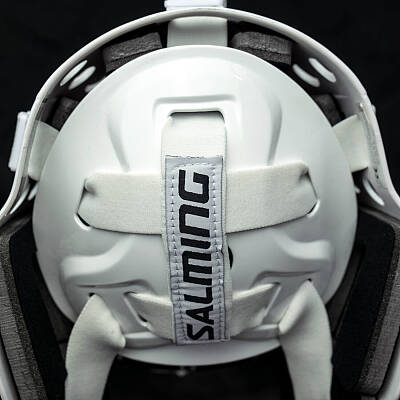 Salming Phoenix Elite Helmet White Shiny