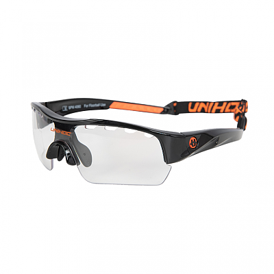 Unihoc okulary Victory Junior Eyewear Black/Neon Orange