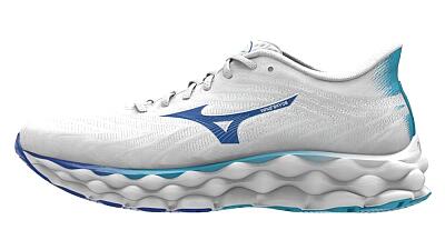 Mizuno Wave Sky 8 / White/Laser Blue/Mugen Blue