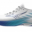 Mizuno Wave Rider 28 / White/Mugen Blue/River Blue