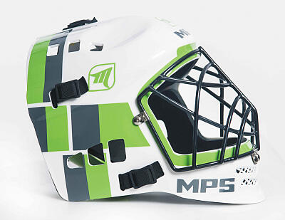 MPS kask PRO White/Green helmet