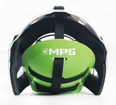 MPS kask PRO White/Green helmet