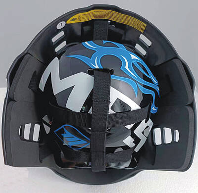 MPS kask Pro Flame - Black/Blue