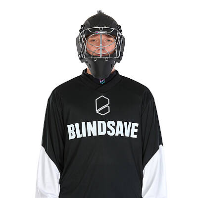 BlindSave Original Matt Black kask bramkarski