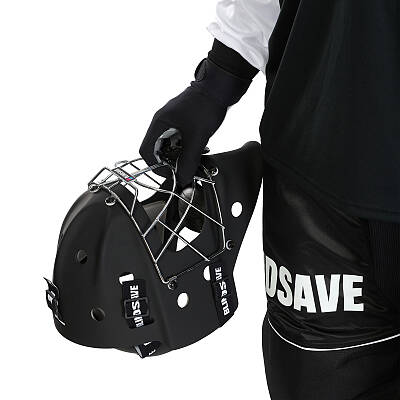 BlindSave Original Matt Black kask bramkarski