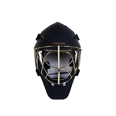 Blindsave Sharky Carbon Black/Gold Goalie Mask